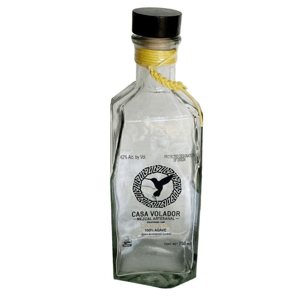 EMPTY Collectible Top Shelf Tequila Casa Volador Mezcal Damiana Bottle